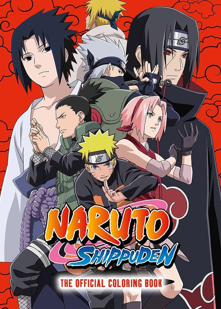 Viz Media Llc Books > Activity Books NARUTO SHIPPUDEN OFFICIAL COLORING BOOK SC 9781974740932 JUL232206
