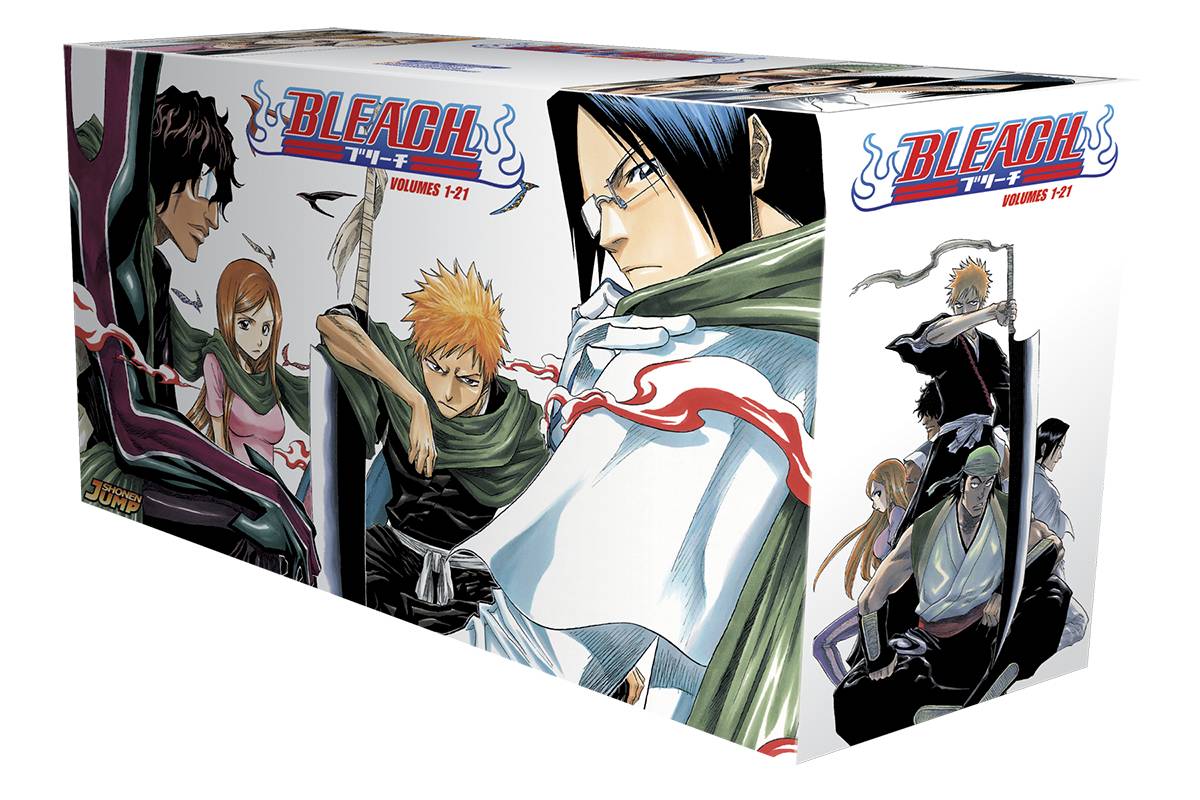 Viz Media Manga BLEACH GN BOX SET 1 VOLS 1-21 97814215261021749 DEC148483