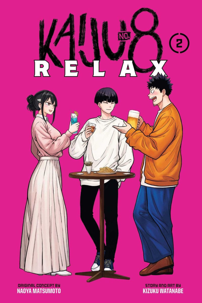 Viz Media Manga Kaiju No. 8: Relax, Vol. 2 9781974762453 TE-S-9781974762453
