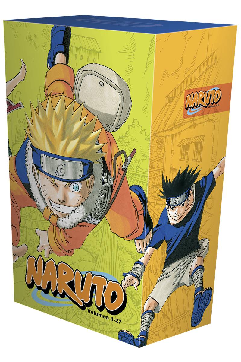 Viz Media manga Naruto GN Box Set - Vols. 1-27 (Curr PTG) 9781421525822 STK675232