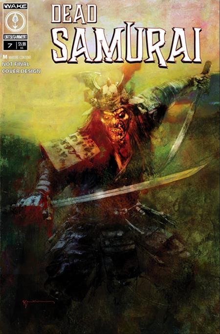 Wake Entertainment Comic Books DEAD SAMURAI #7 CVR A BILL SIENKIEWICZ (MR) 61352720967400711 0326WE1094