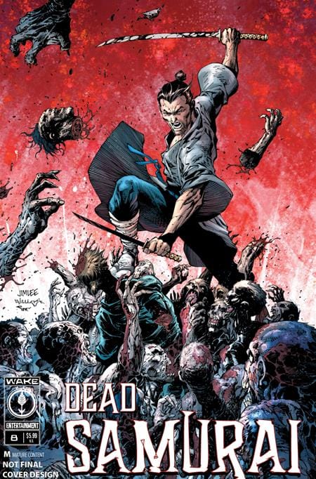 Wake Entertainment Comic Books DEAD SAMURAI #8 CVR B JIM LEE VAR (MR) 61352720967400821 0426WE1187