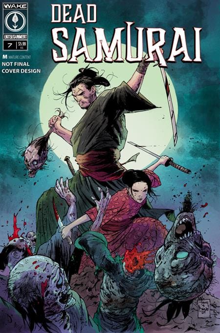 Wake Entertainment Comic Books > Incentives DEAD SAMURAI #7 CVR B INC 1:25 TONY DANIEL VAR (MR) 61352720967400721 0326WE1095