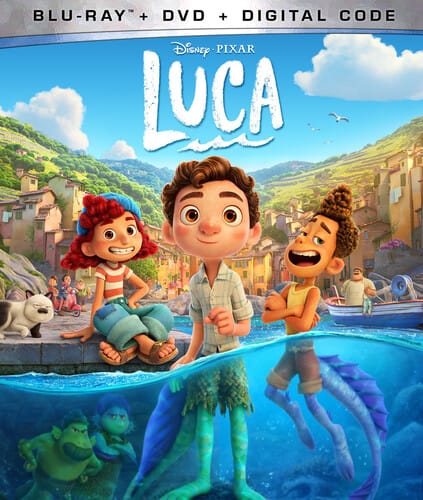 Walt Disney Pictures Movies > Blu-Ray BR: Luca 786936892673 DSEY22273500BR