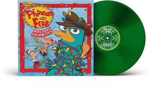 Walt Disney Records Music > Vinyl Records Various Artist - Phineas And Ferb: Holiday Favorites (Various Artists) (Colored Vinyl, Green) 050087584443 DSN188543.1