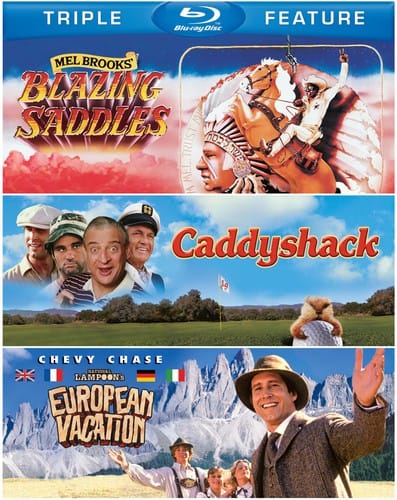 Warner Home Video Movies > Blu-Ray BR: Blazing Saddles / Caddyshack / National Lampoon’s European Vacation 883929251209 WHV1000304256BR