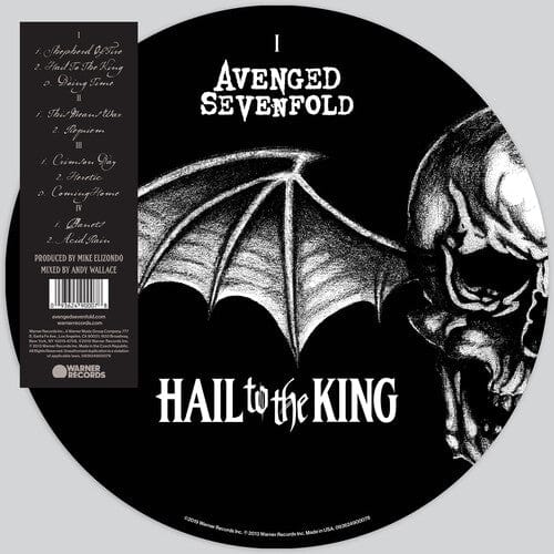 Warner Records Music > Vinyl Records Avenged Sevenfold - Hail to the King - Picture Disc 093624900078 WB596214.1