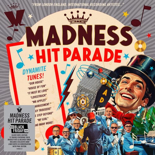 West Village Music Music > Vinyl Records Madness - Hit Parade (RSD Exclusive, Limited Edition, Colored Vinyl, Silver, United Kingdom - Import) (BF RSD2025) 5063720110065 WVMC2011006.1