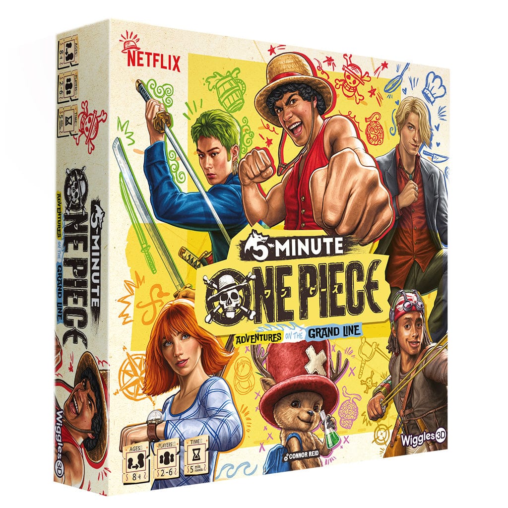 Wiggles 3D Board Games > Large Box Games 5 Minute One Piece 3558380138433 W3D5MOP0101EN