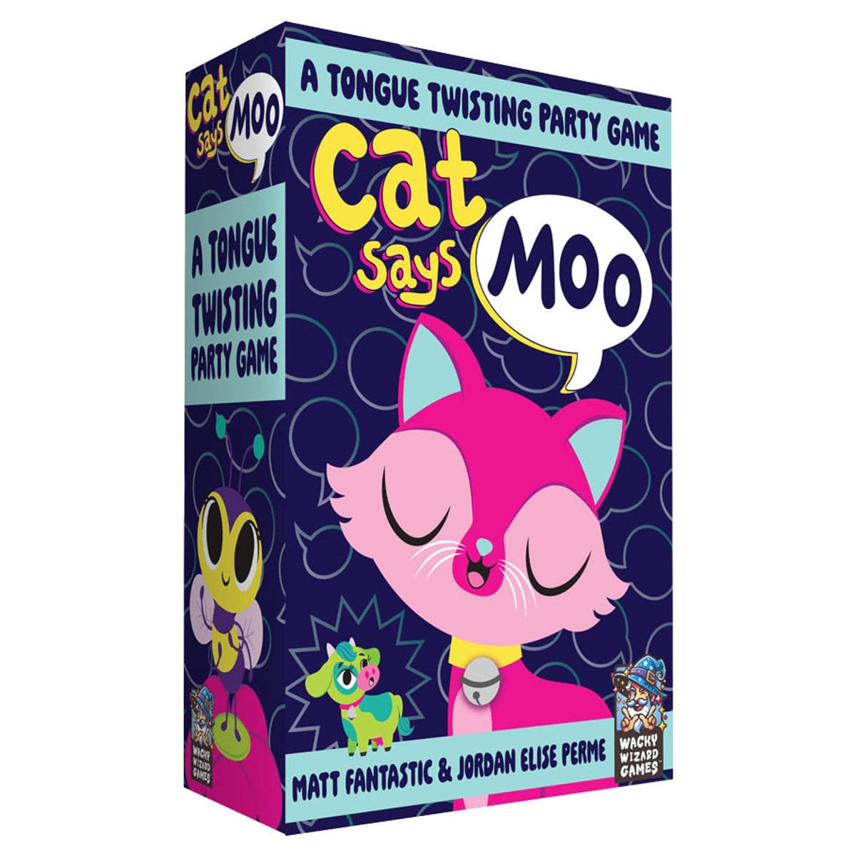 Wise Wizard Games Board Games > Small Box Games Cat Says Moo 810019151699 WWGCSM001