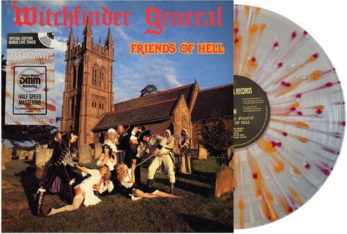 Witchfinder General - Friends Of Hell - Clear Red Orange & White Splatter Vinyl [Import]