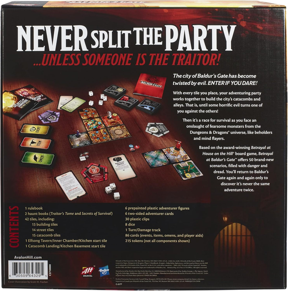 Wizards of the Coast Board Games > Large Box Games Betrayal at Baldur's Gate 5010993911394 WOC C37100000