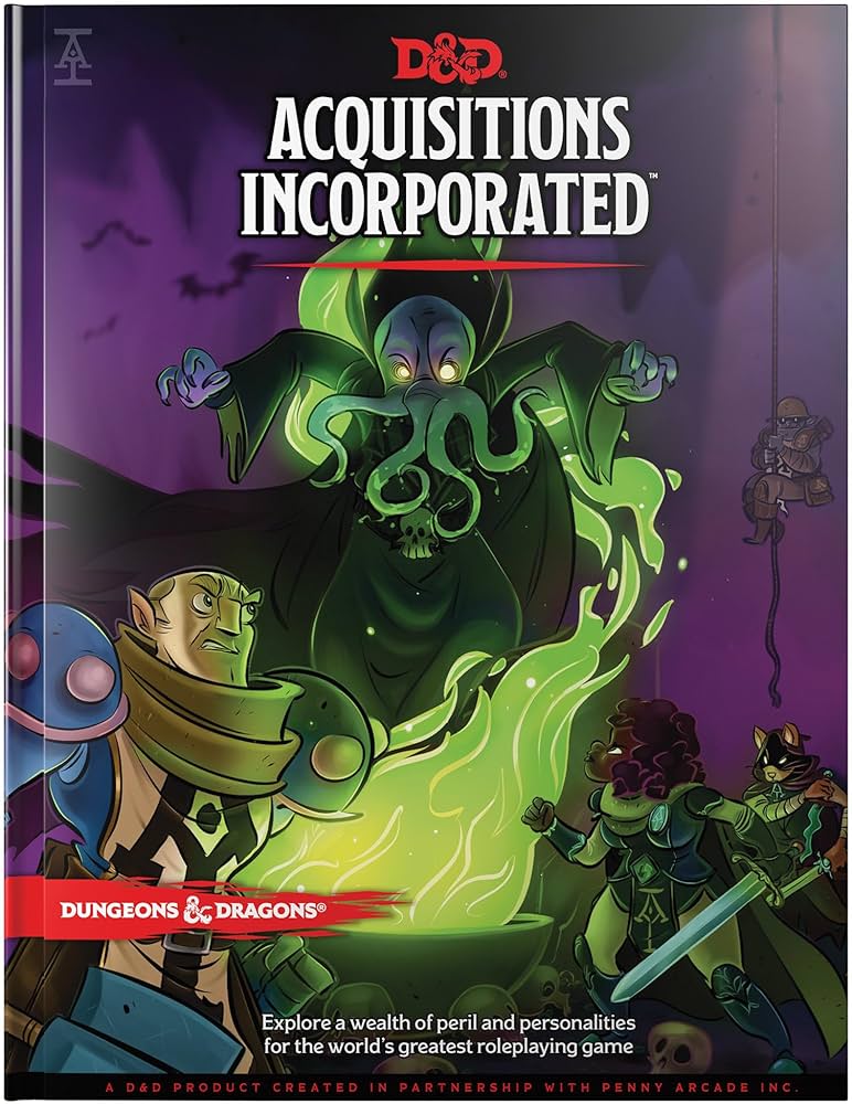 Wizards of the Coast Tabletop Games > Role-Playing Games Dungeons & Dragons 5E: Acquisitions Incorporated 9780786966905 WOC C72550000