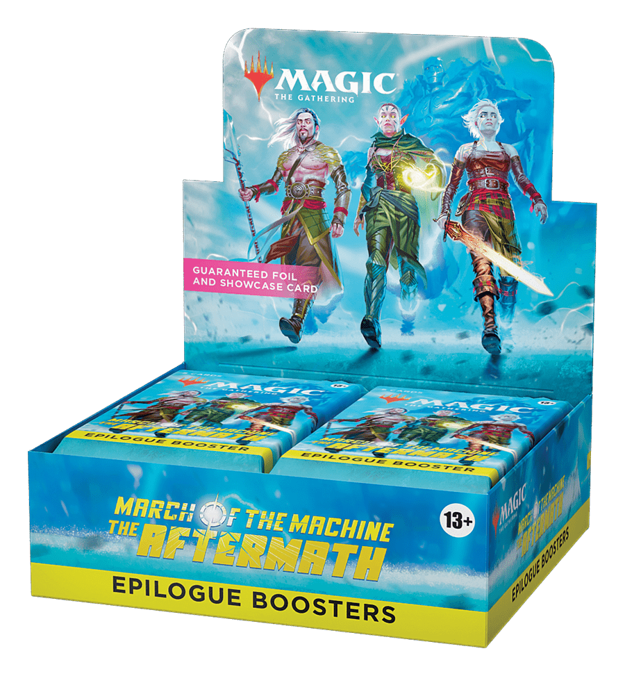 Magic the Gathering CCG: March of the Machines - The Aftermath - Epilogue Draft Booster Box Magic the Gathering CCG: March of the Machines - The Aftermath - Epilogue Draft Booster Box