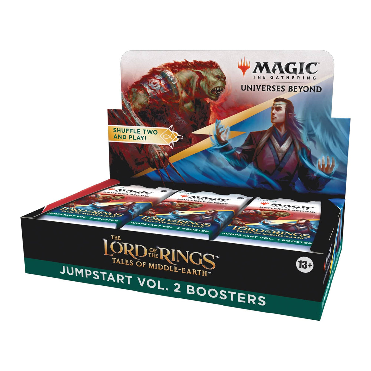 Wizards of the Coast Trading Card Games > Magic The Gathering Magic the Gathering - Lord of the Rings Tales of Middle-Earth Jumpstart Vol. 2 Booster Box 195166219677 WOC D21250000