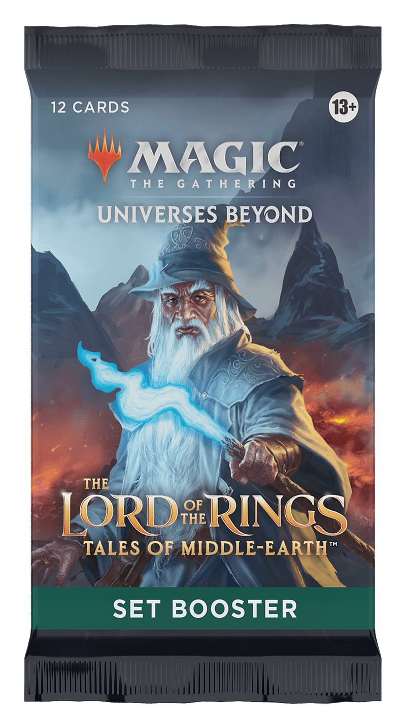 Wizards of the Coast Trading Card Games > Magic The Gathering Magic the Gathering: Lord of the Rings Tales of Middle-Earth Set Booster Pack 195166204994