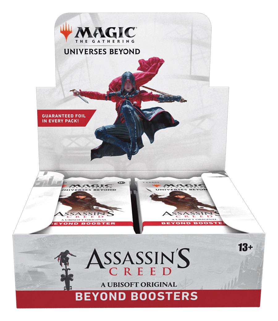 Wizards of the Coast Trading Card Games > Magic The Gathering Magic the Gathering - Assassins Creed Beyond Booster Pack 195166261218 D35830000