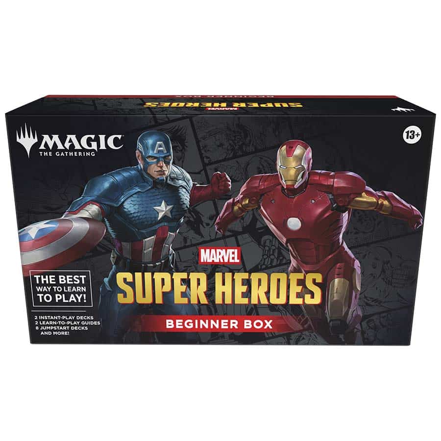 Wizards of the Coast Trading Card Games > Magic The Gathering MAGIC THE GATHERING: MARVEL SUPER HEROES BEGINNER BOX 195166316505 WOCD53710000