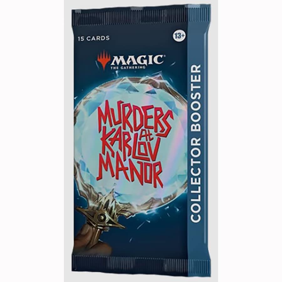 Wizards of the Coast Trading Card Games > Magic The Gathering Magic the Gathering: Murders at Karlov Manor - Collector Booster Pack 195166244877 WOC D30260000