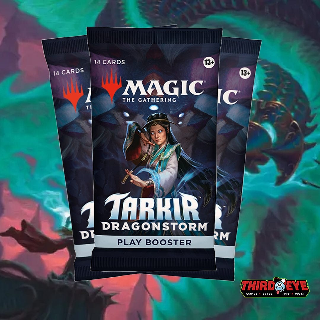 Wizards of the Coast Trading Card Games > Magic The Gathering Magic The Gathering: Tarkir Dragonstorm Play Booster Pack 195166281131 WOCD4273