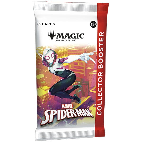 Wizards of the Coast Trading Card Games > Magic The Gathering MTG: Universes Beyond- Marvel Spider-Man Collector's Booster Box 00195166289915 WOCD4527