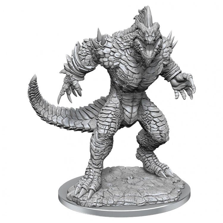 WizKids (Neca) Miniatures > WizKids Dungeons & Dragons Nolzur's Marvelous Miniatures: Lizardfolk Render 634482906477 WZK 90647