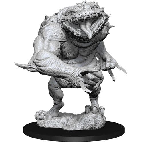 WizKids (Neca) Miniatures > WizKids Dungeons & Dragons Nolzur's Marvelous Unpainted Miniatures: Blue Slaad 634482900246 WZK 90024