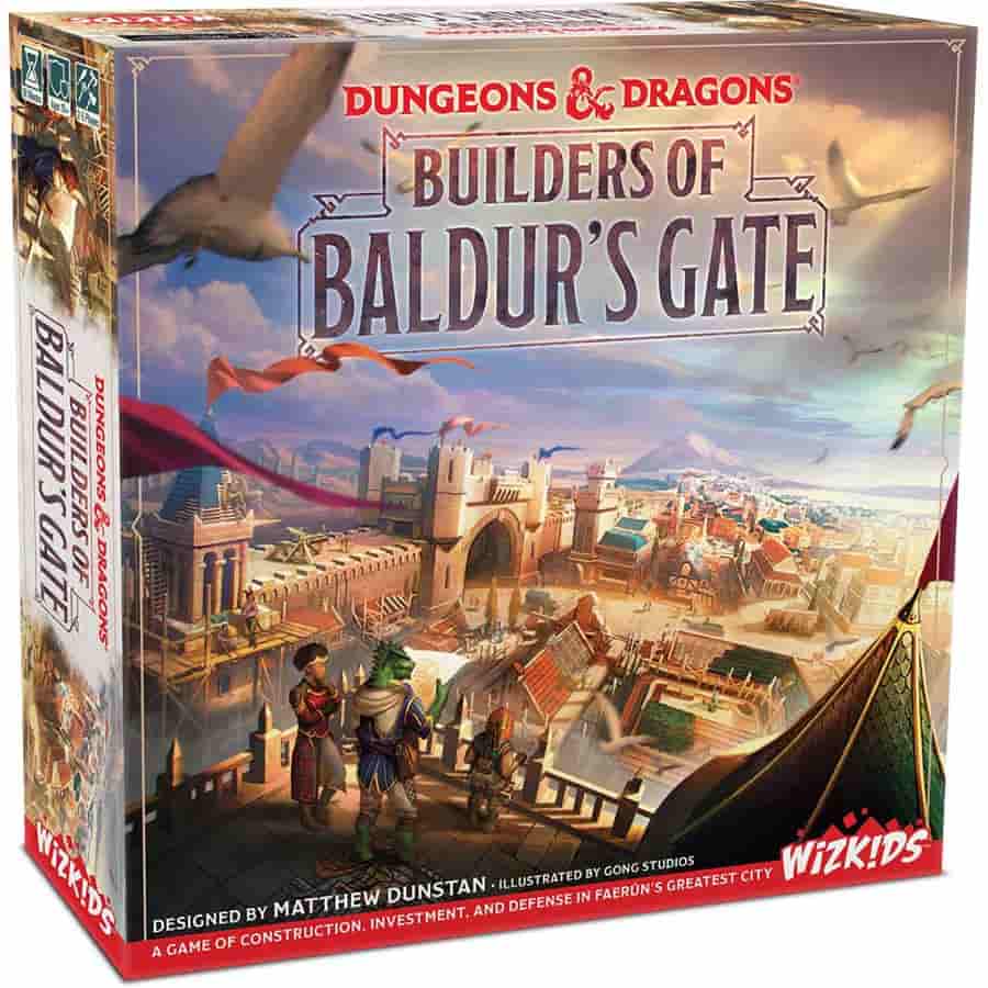 WizKids (Neca) Board Games Dungeons & Dragons: Builders of Baldur's Gate 634482876190 WIZ87619