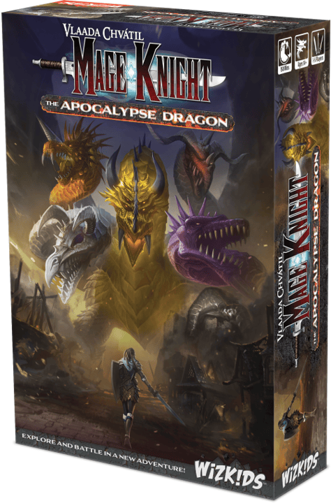 WizKids (Neca) Board Games > Expansions Mage Knight: The Apocalypse Dragon Expansion 634482876039 87603
