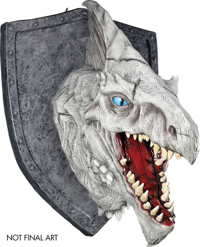 WizKids (Neca) Decor > Gaming Decor Dungeons & Dragons: Replicas of the Realms - White Dragon Trophy Plaque 634482685105 WZK 68510