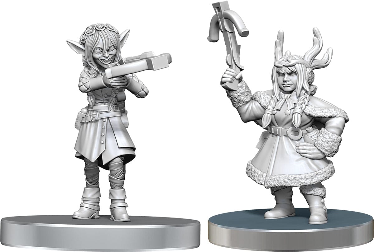 WizKids (Neca) Miniatures > WizKids Critical Role Unpainted Miniatures: W26 Veth Brenatto & Nott the Brave 634482907924 WZK 90792