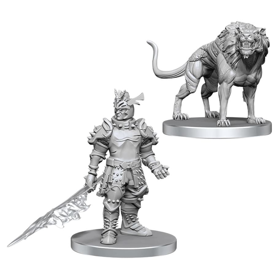 WizKids (Neca) Miniatures > WizKids D&D Nolzur's Marvelous Miniatures: Hell Hound & Narzugon 634482908570 WZK90857
