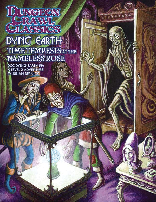 WizKids (Neca) Miniatures > WizKids Dungeon Crawl Classics RPG: Dying Earth - #009 Time Tempests at the Nameless Rose 9781958809471 GMG 5275