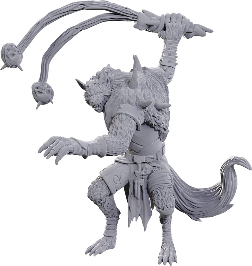 WizKids (Neca) Miniatures > WizKids Dungeons & Dragons: Nolzur's Marvelous Unpainted Miniatures - Flind Trapper (W25) 634482907504 WZK 90750