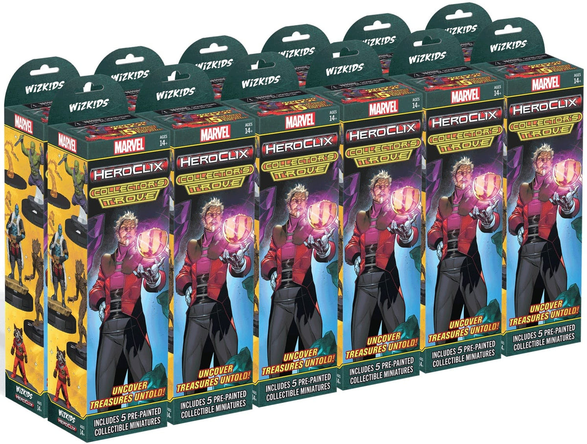 WizKids (Neca) Miniatures > WizKids Marvel HeroClix: Collector`s Trove Booster Brick 634482850046 WZK 85004