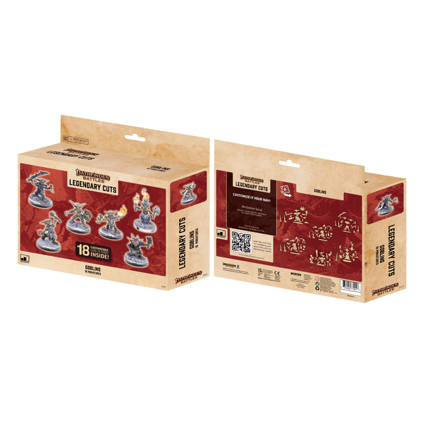 WizKids (Neca) Miniatures > WizKids Pathfinder Battles: Legendary Cuts - Goblins 634482770016 WZK 77001