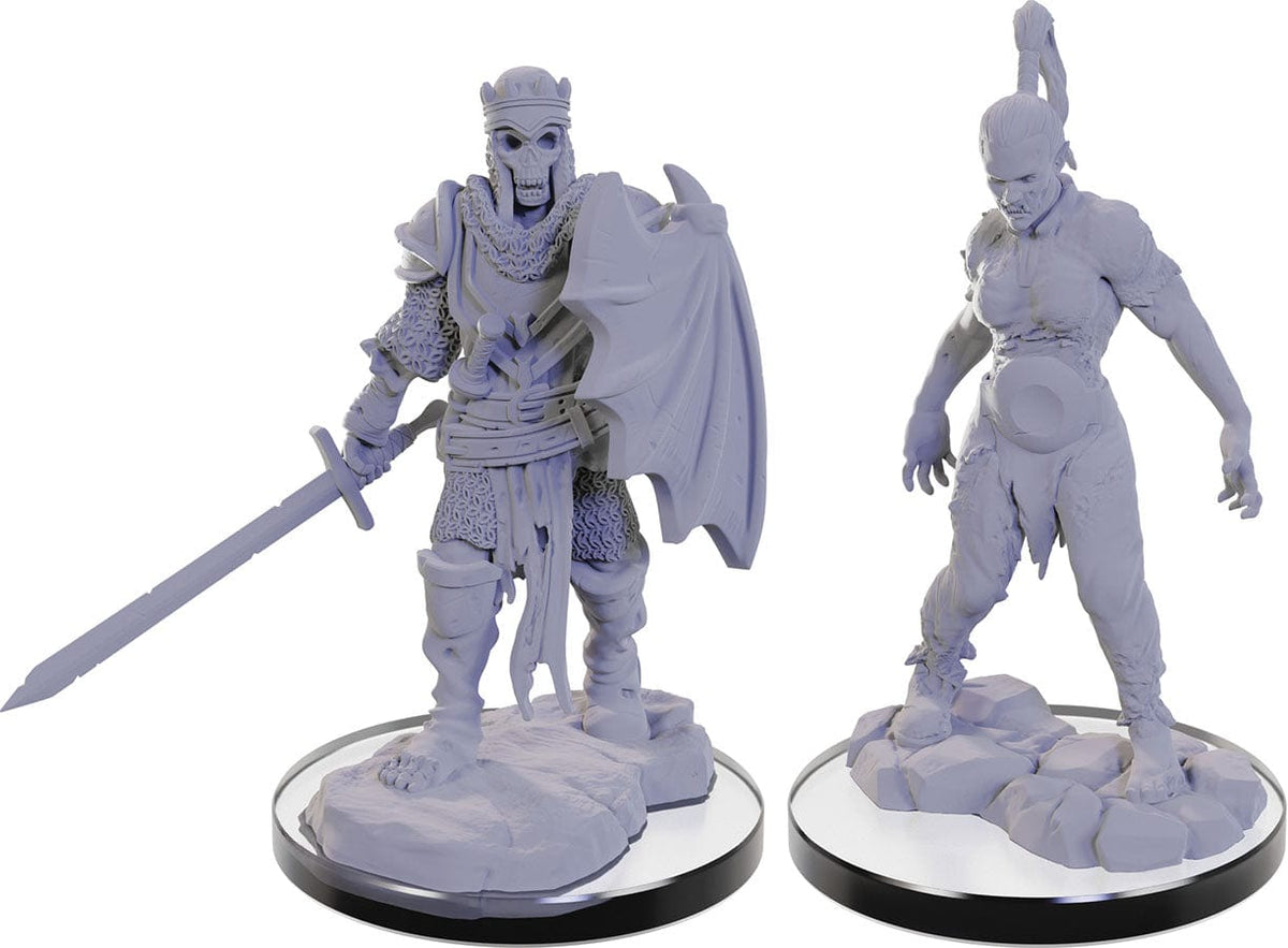 WizKids (Neca) Miniatures > WizKids Pathfinder Deep Cuts: Unpainted Miniatures - W22 Plague Zombie & Skeletal Champion 634482904459 WZK 90445