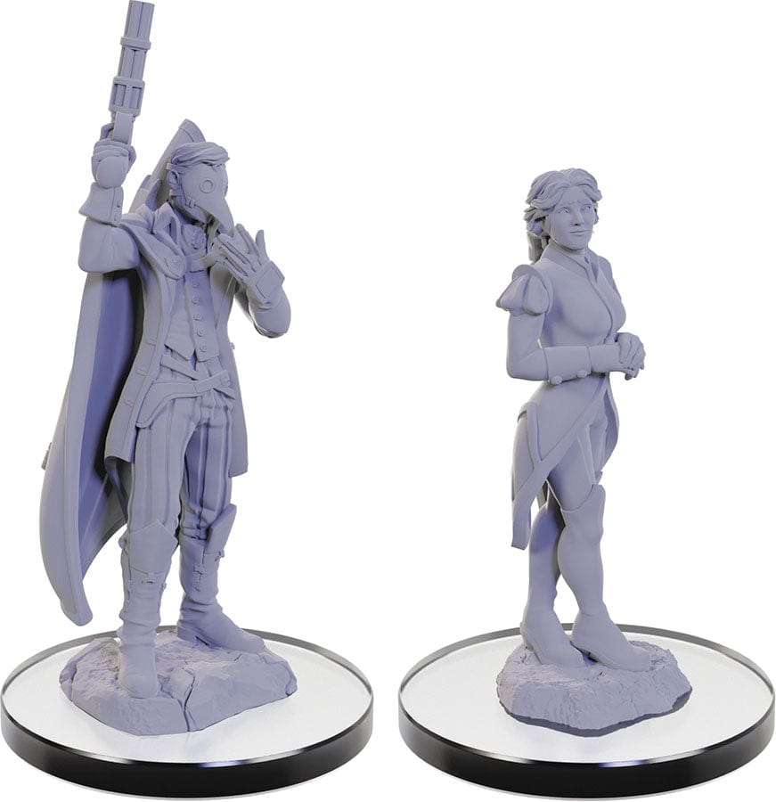 WIZKIDS: Critical Role Unpainted Miniature Platinum Golem Wizkids