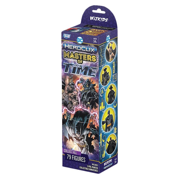 WizKids (Neca) Tabletop Games > Miniature Games DC HeroClix: Masters of Time Booster Pack 634482840511