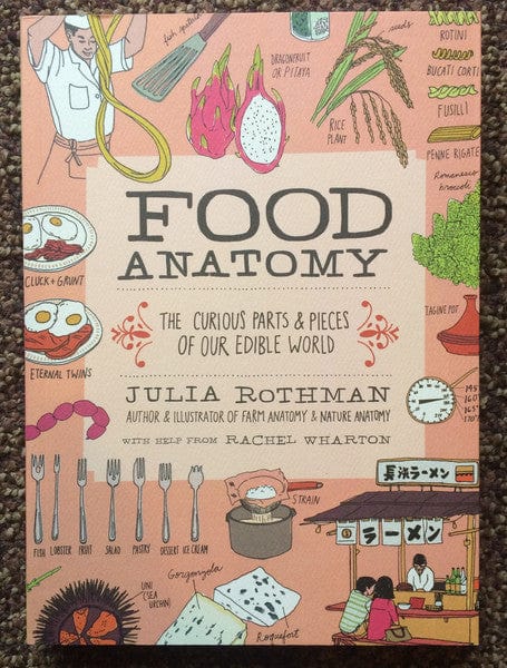 Workman Publishing Company Books > Food, Drink, & Drugs > Food Food Anatomy: The Curious Parts & Pieces of our Edible World - Book 9781612123394 MC-21758