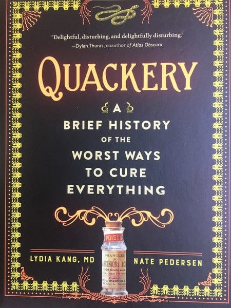 Workman Publishing Company Books > Smarts > Science Quackery: A Brief History of the Worst Ways to Cure Everything - Hardcover 9780761189817 MC-22379