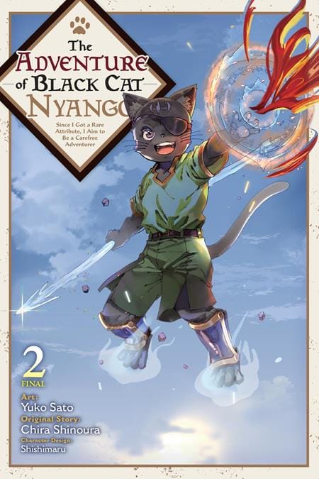 Yen Press Manga ADVENTURE OF BLACK CAT NYANGO TP VOL 02 (Release Date: 09/23/2026) 9798855431650 0726YP1431