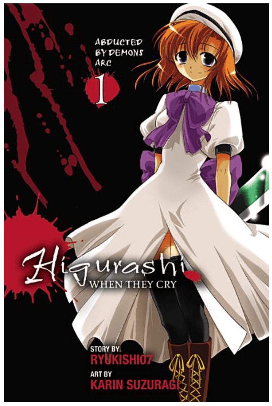 Yen Press Manga Higurashi When They Cry: Abducted by Demons Arc, Vol. 1 9780759529830 ING-9780759529830