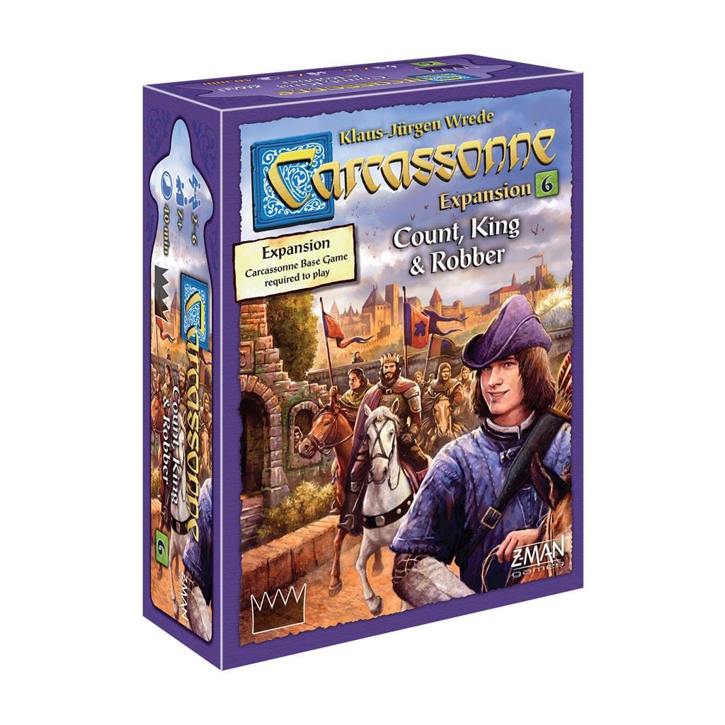 Z-Man Games Board Games > Large Box Games Carcassonne: Count, King & Robber 841333104351 ZM7816