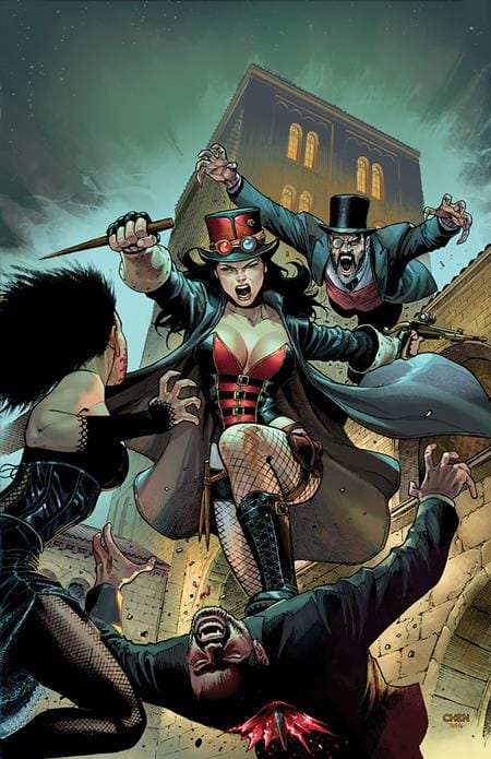 Zenescope Entertainment Comic Books VAN HELSING THRONE OF BLOOD (ONE SHOT) CVR A SEAN CHEN (Release Date: 10/07/2026) 73238850740500111 0626ZE8581