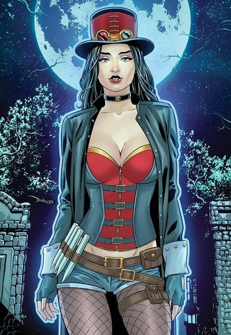 Zenescope Entertainment Comic Books VAN HELSING THRONE OF BLOOD (ONE SHOT) CVR D DERLIS SANTACRUZ VAR (Release Date: 10/07/2026) 73238850740500141 0626ZE8584