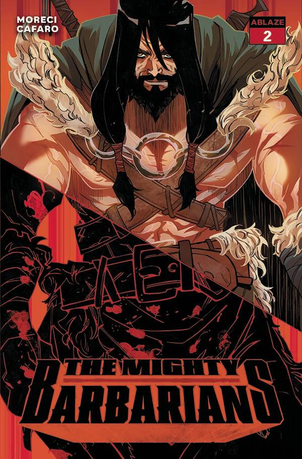 Ablaze Comic Books MIGHTY BARBARIANS #2 CVR A DURSO (MR) 85000892737902011 MAR231076
