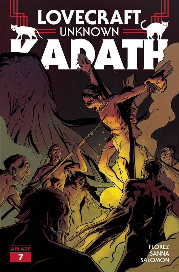 Ablaze Publishing Comic Books LOVECRAFT UNKNOWN KADATH #7 CVR A SALOMON (MR) 85000892731707011 JAN231116