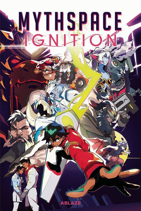 ABLAZE PUBLISHING Graphic Novel Mythspace Ignition TP (MR) 9781684970858 AUG221022