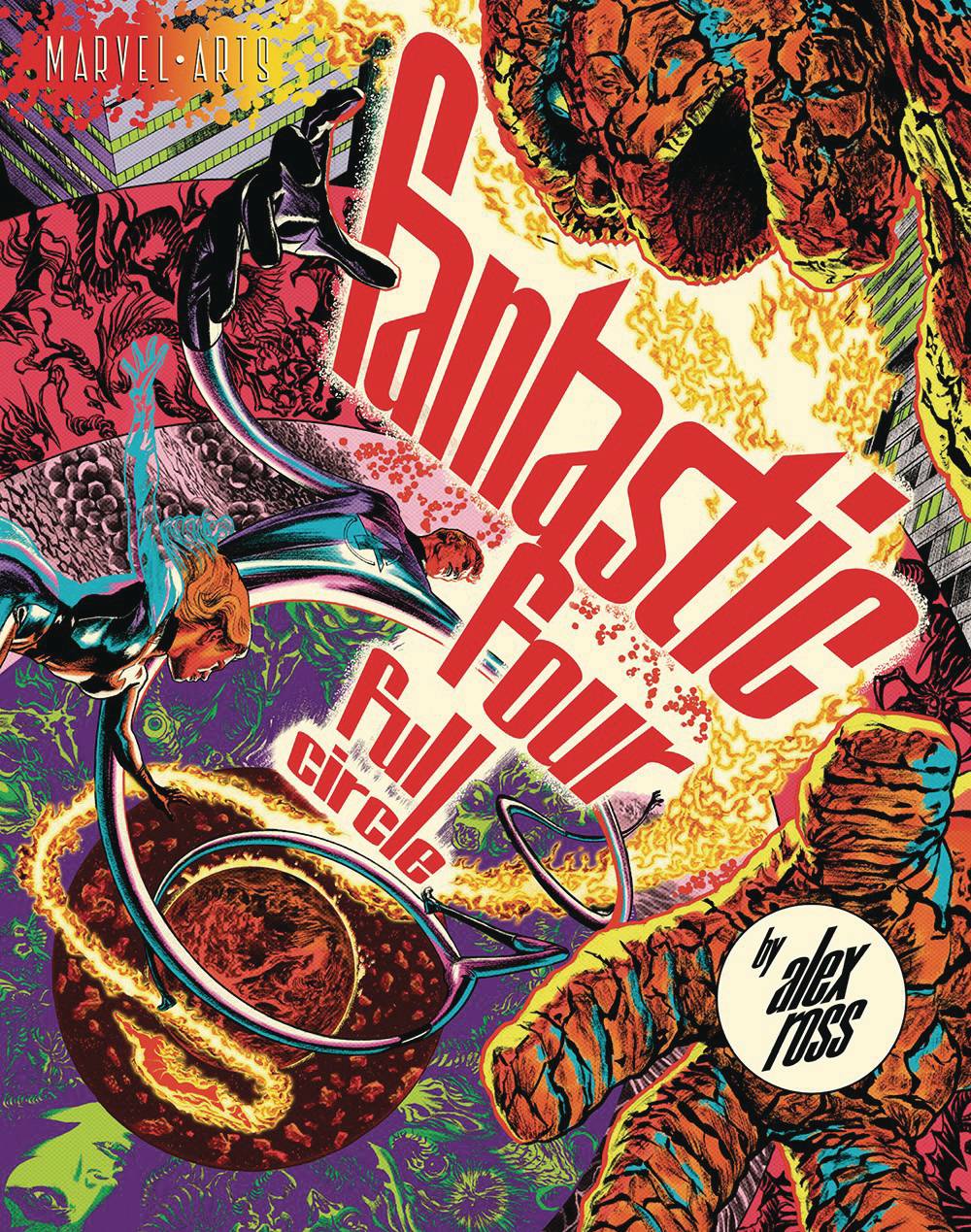 ABRAMS COMICARTS Graphic Novel Fantastic Four Full Circle Alex Ross Px Slipcase Ed 9781419766343 MAY221088